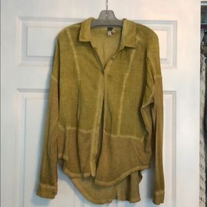 Free People Button Up